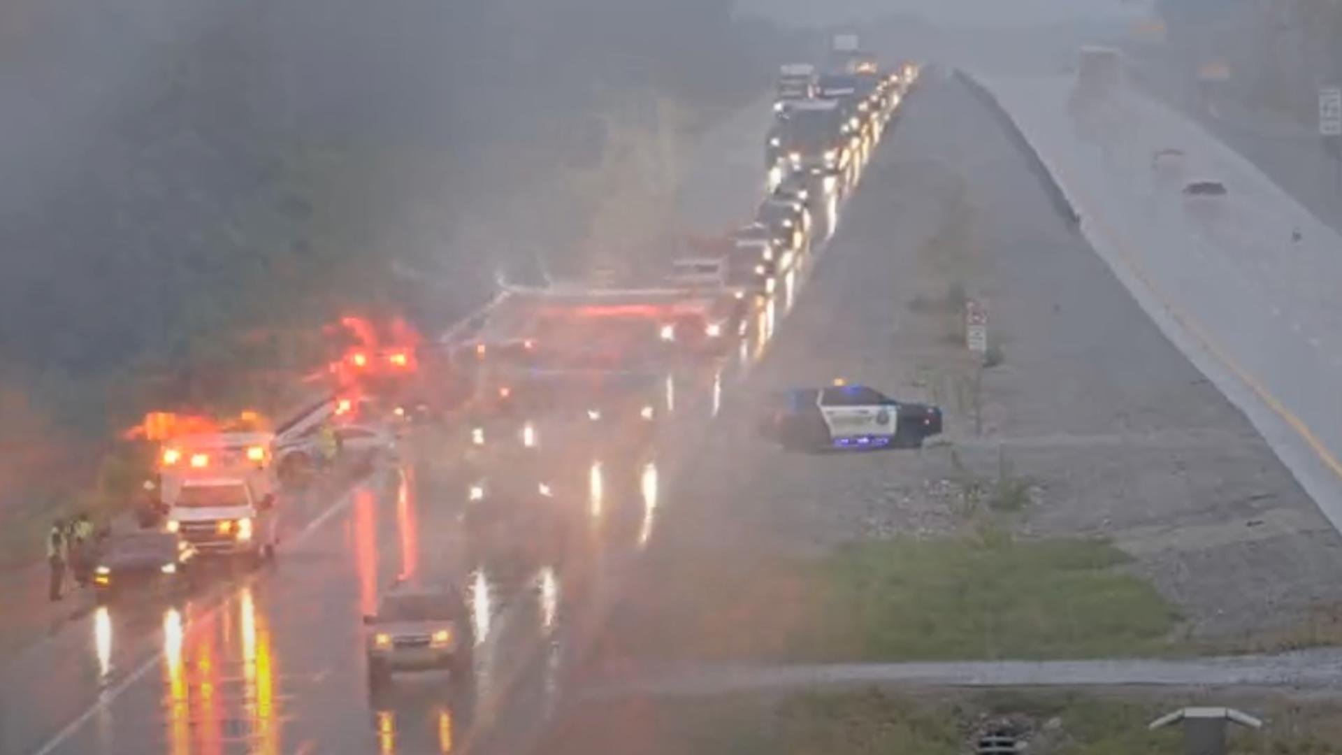 I-49 crash blocks southbound lanes in Benton County, ARDOT reports ...