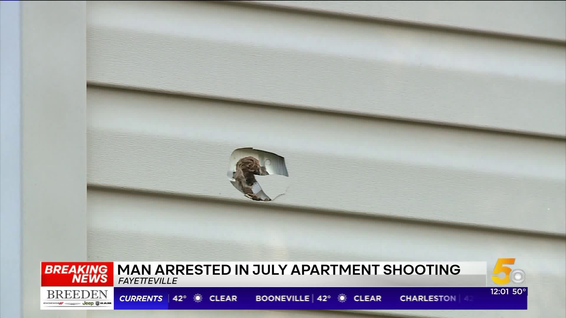 Man Arrested After Shooting At Juvenile At Fayetteville Apartment