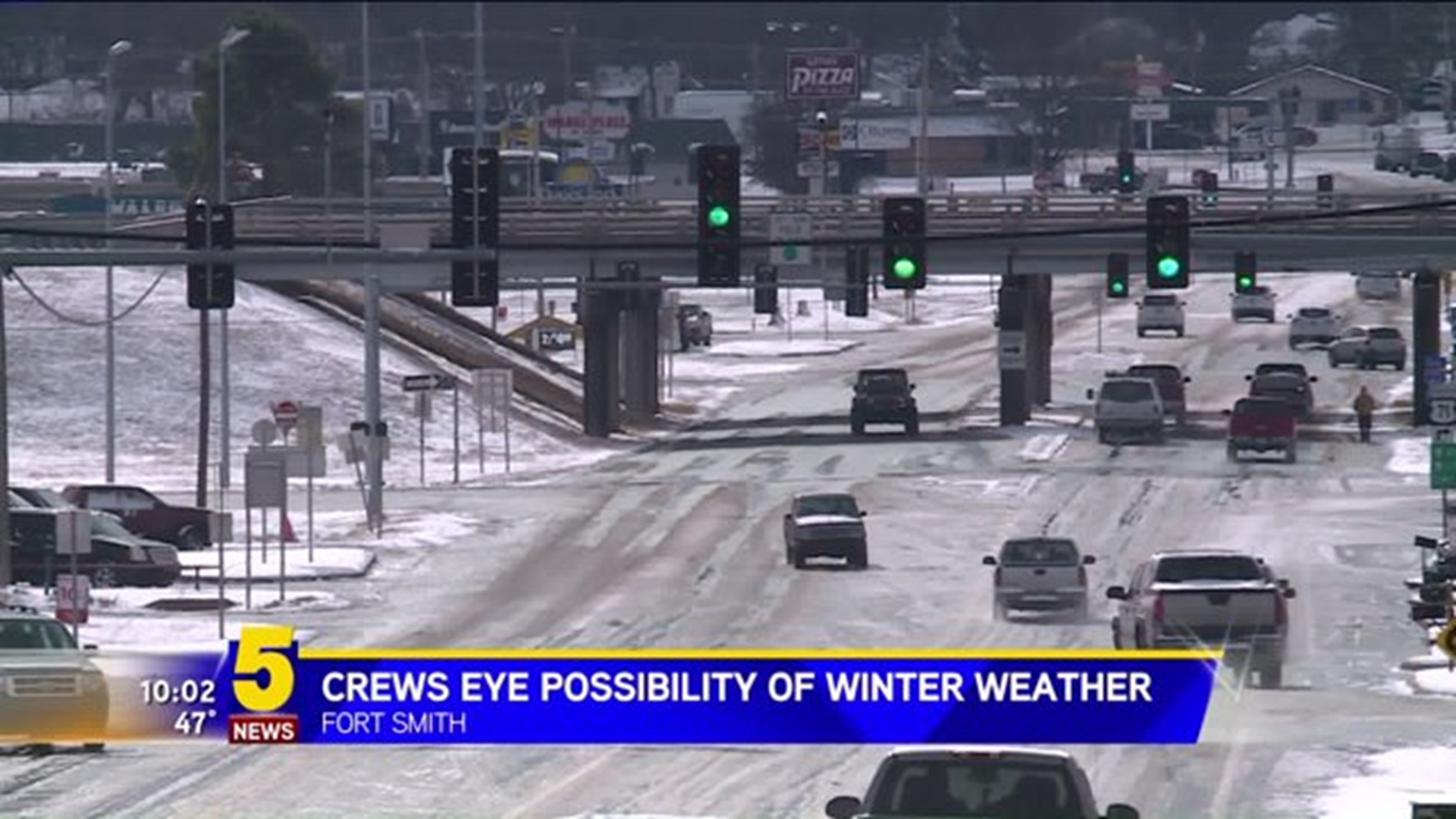 Crews Eye Possibility Of Winter Weather