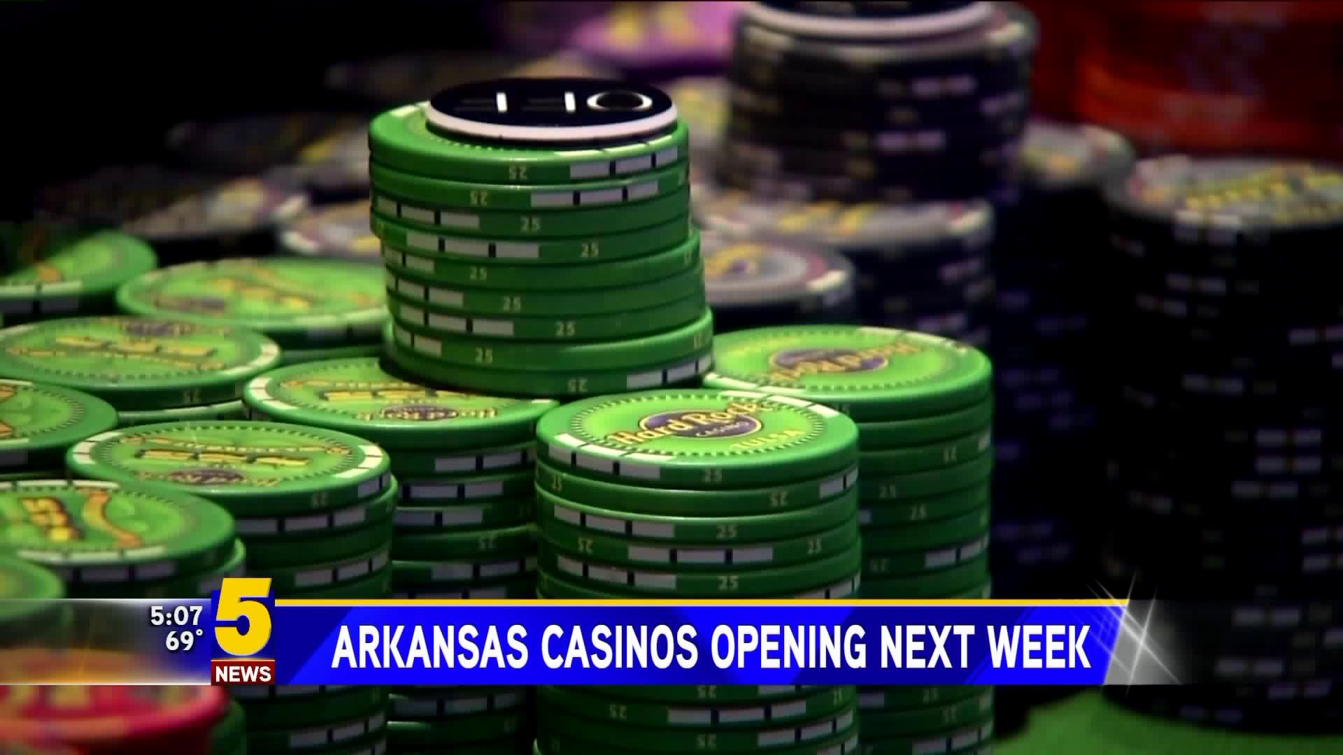 Arkansas Casinos Opening Weekend