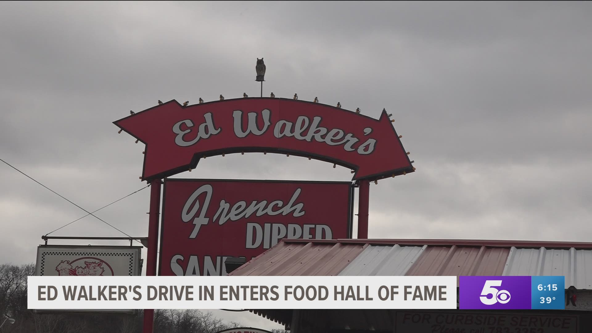 Ed Walker's Drive-In has been selected to enter the 2020 Arkansas Food Hall of Fame.