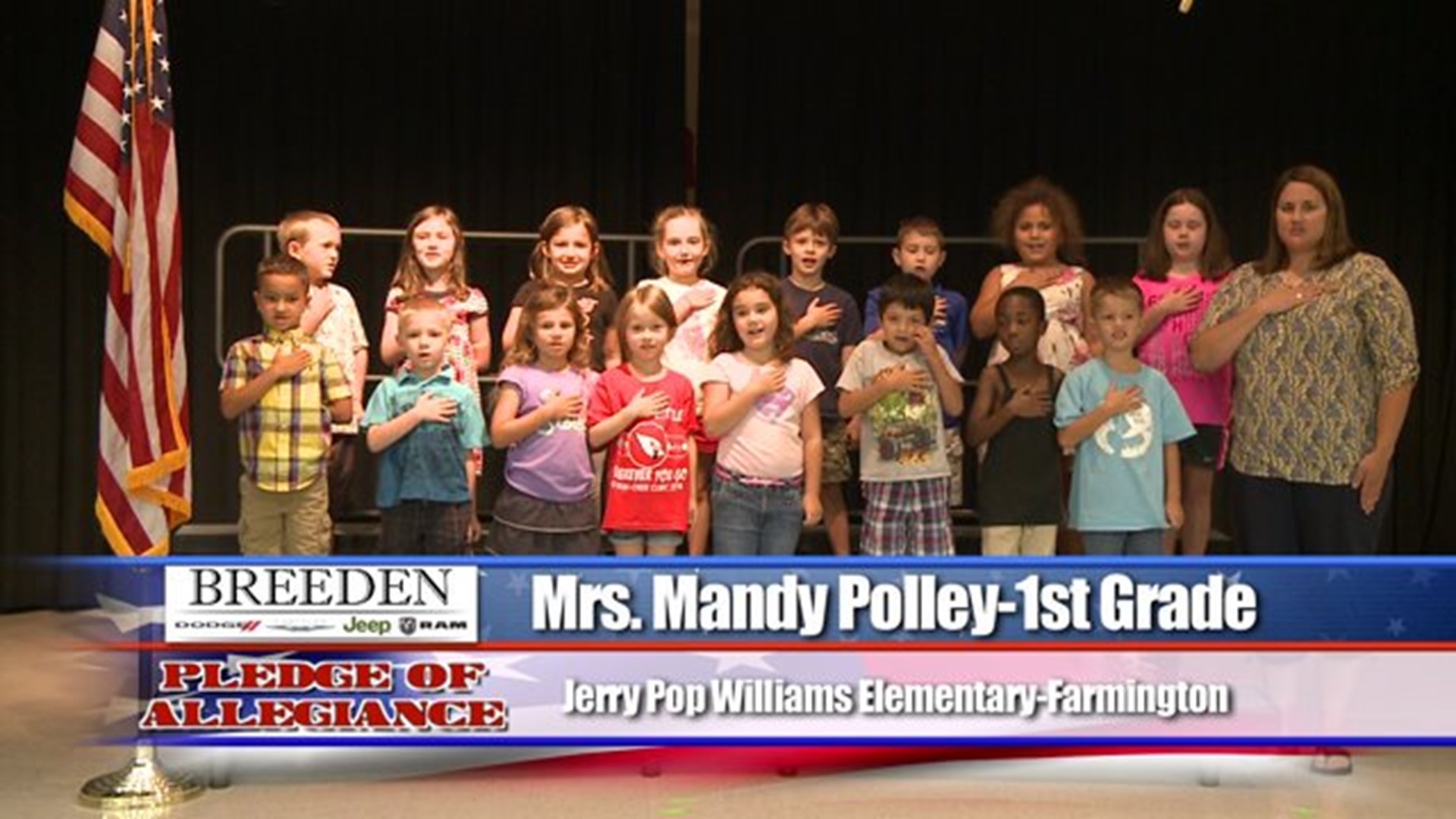 Jerry Pop Williams Elementary, Farmington - Mrs. Mandy Polley - 1st Grade