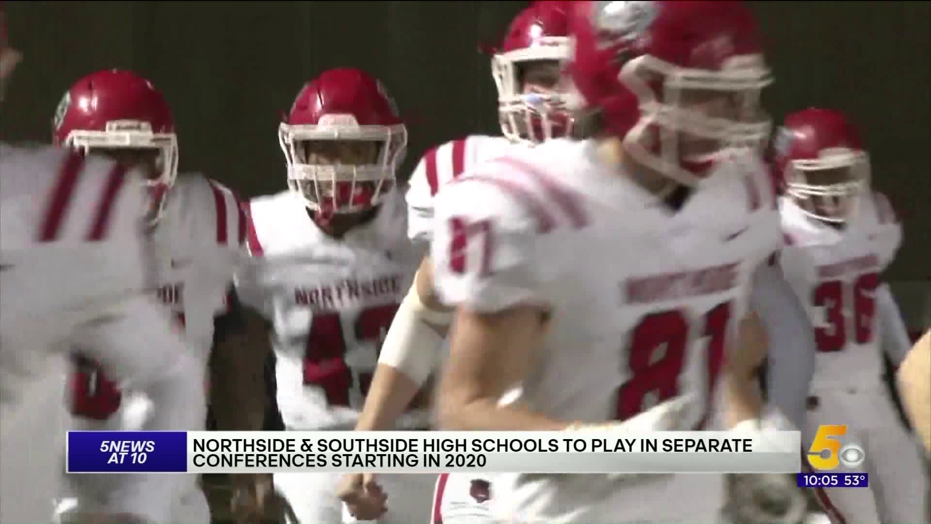 Northside & Southside High Schools To Play IN Separate Conferences Starting In 2020