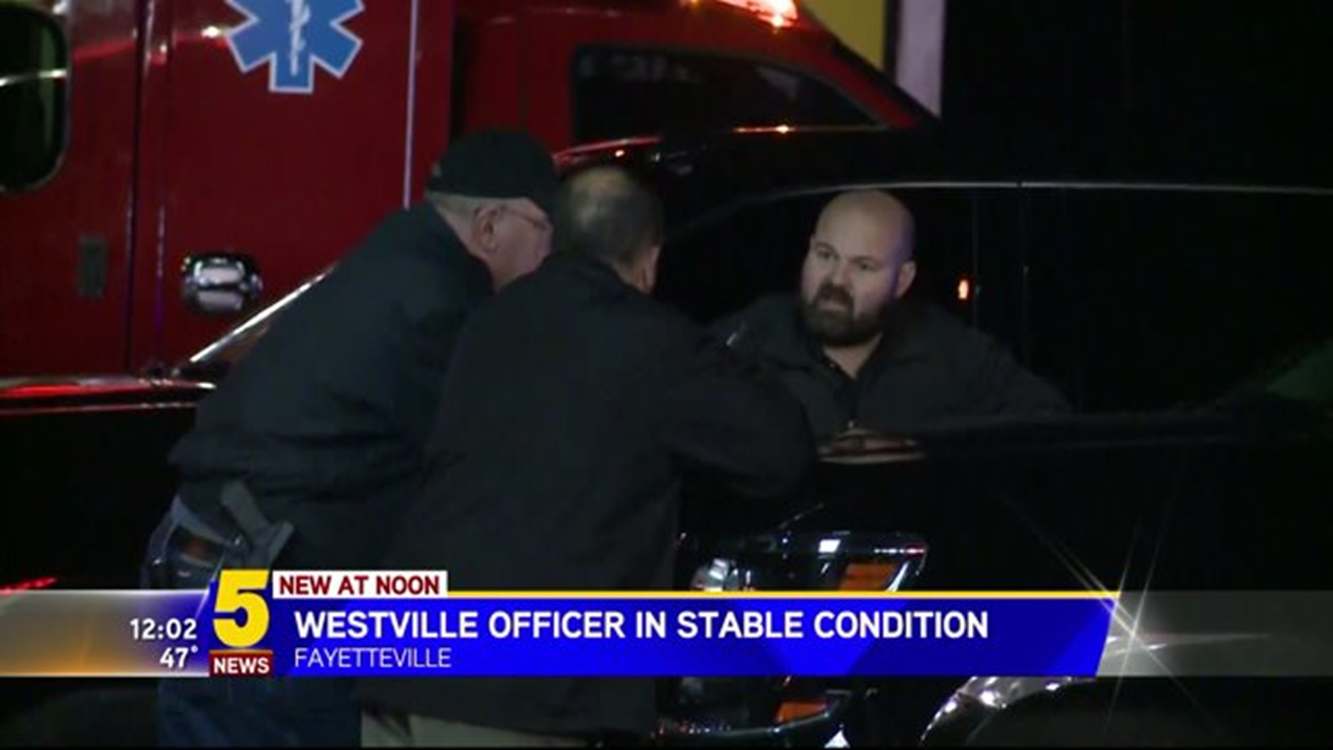 POLICE OFFICER IN STABLE CONDITION NOW