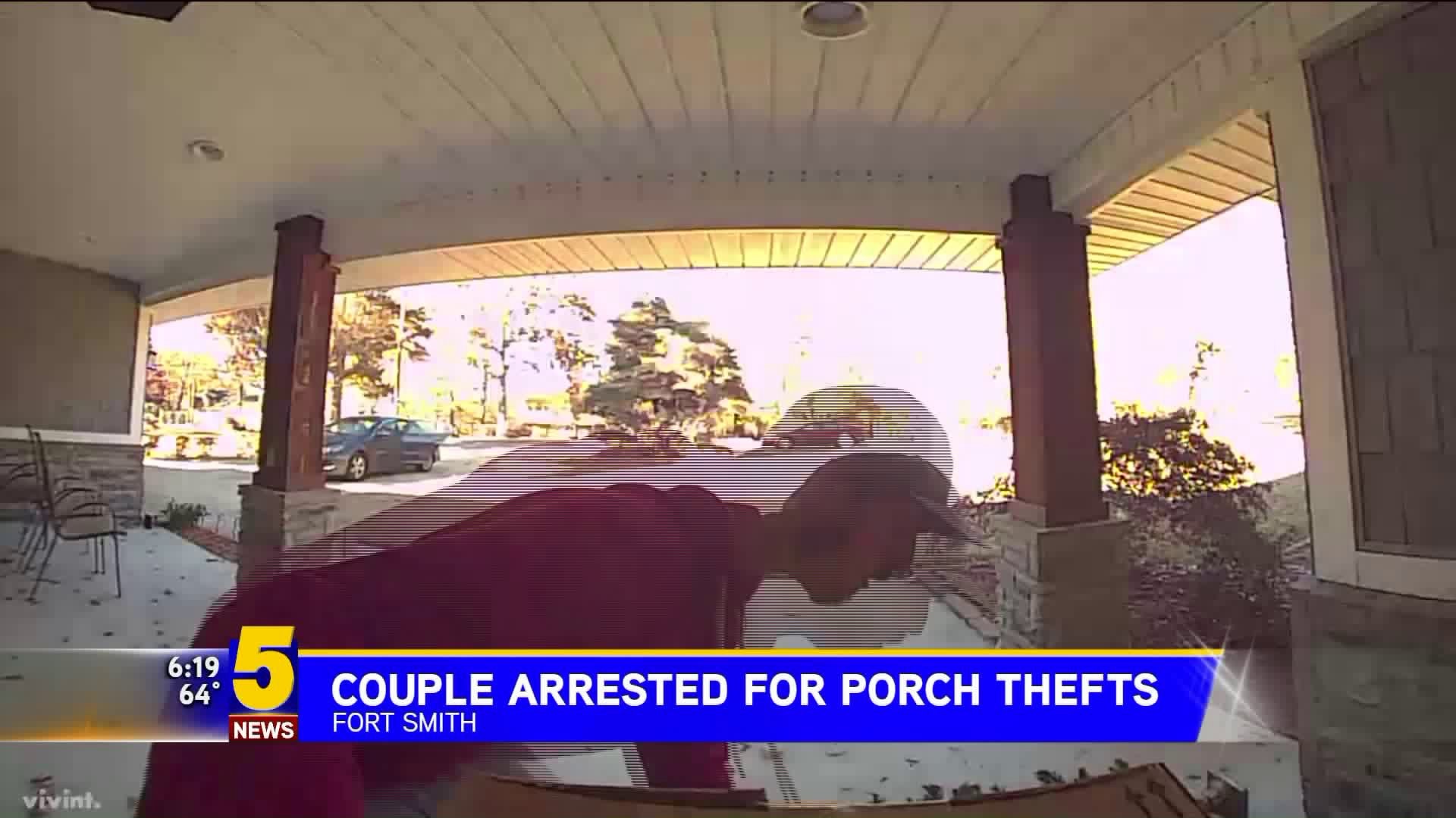Two Arrested For Stealing Packages