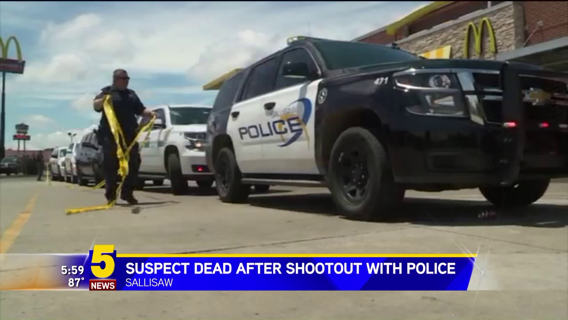 Suspect Killed After Shootout With Police