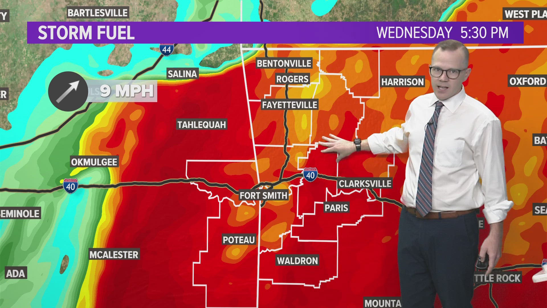 5NEWS Chief Meteorologist Skot Covert is live in studio covering what you need to know ahead of tonight's storms.