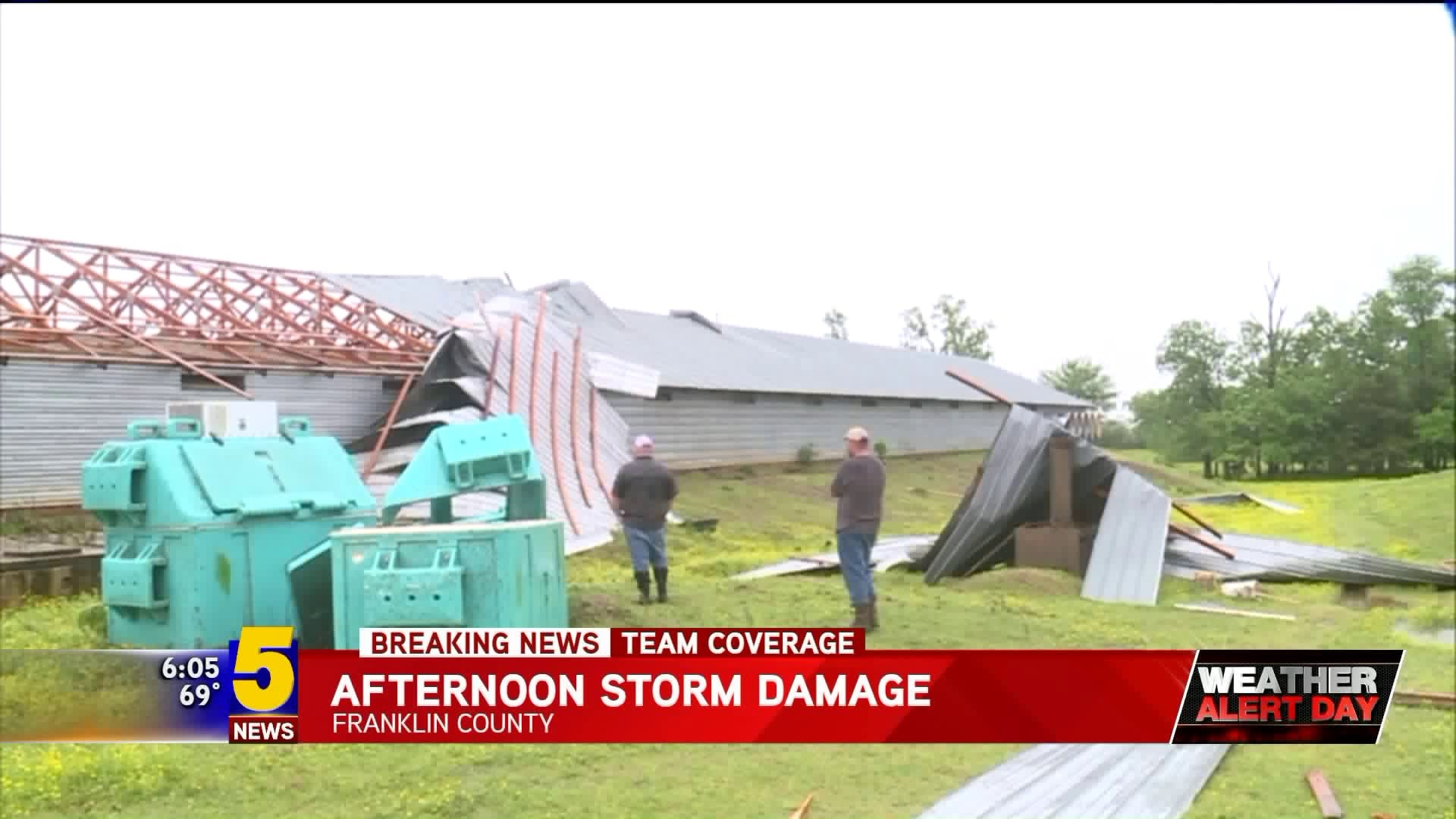 Storm Damage In Franklin County