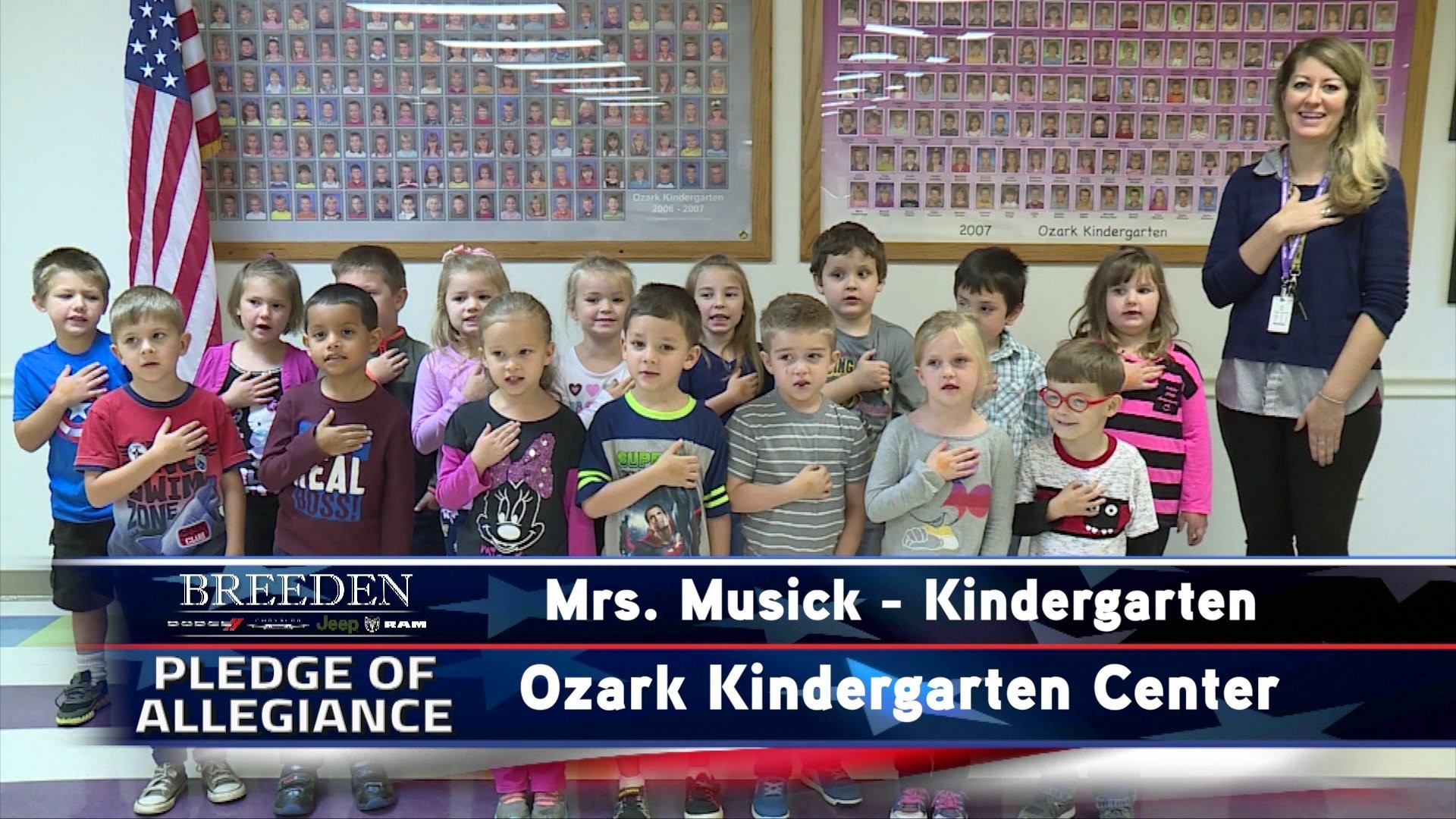 Mrs. Musick  Kindergarten Ozark Kindergarten Center