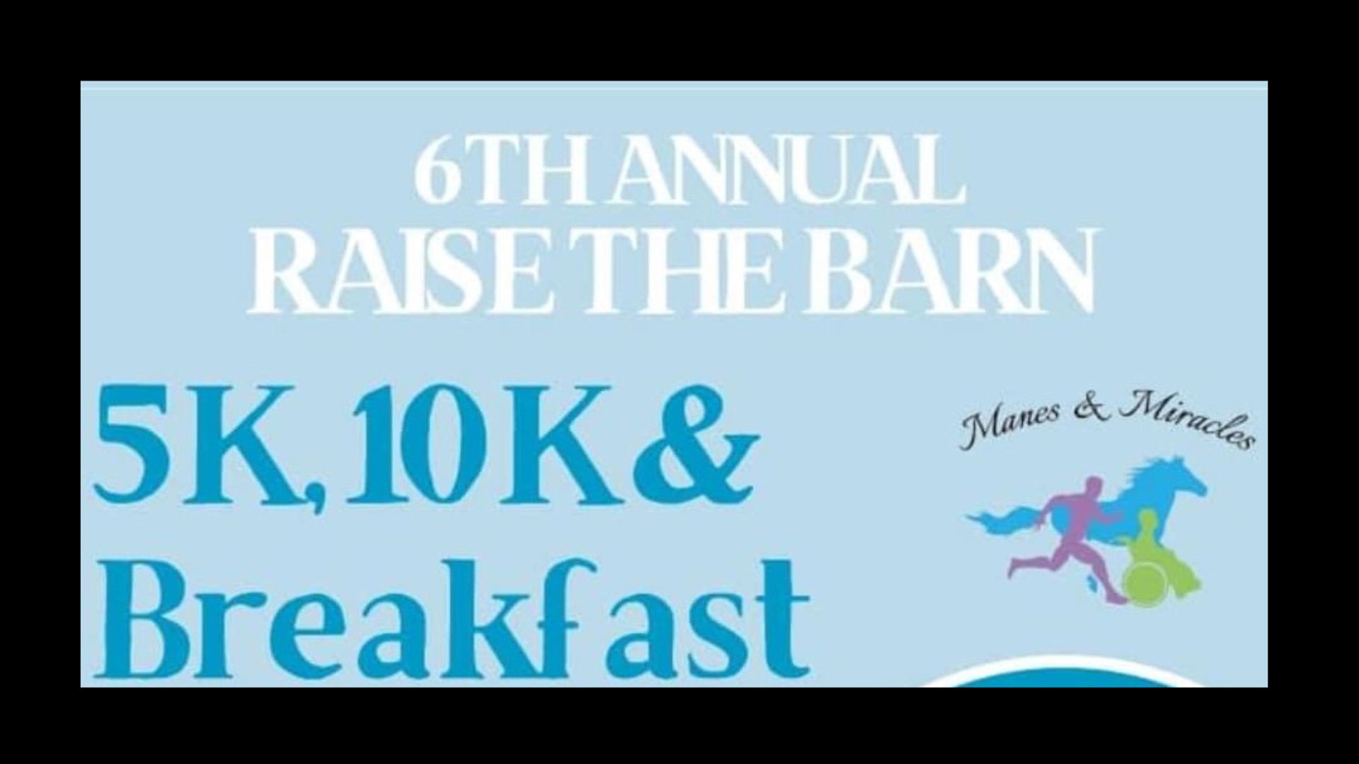 It's the 5K/10K event to help raise money for a new barn facility.  Daren finds out more about Manes and how to register for the event.