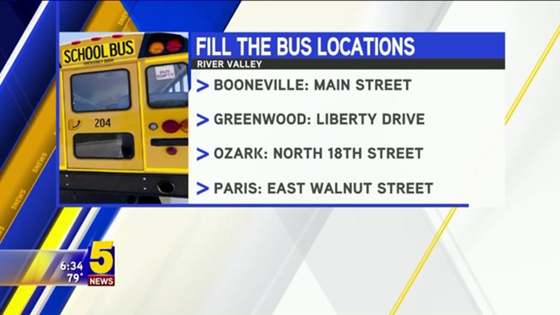 Fill The Bus School Supplies