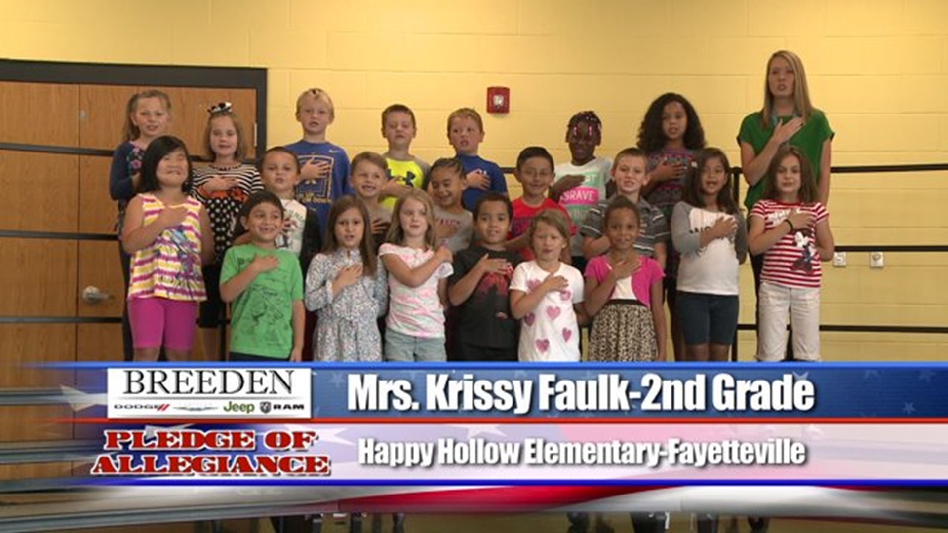 Happy Hollow Elementary, Fayetteville - Mrs. Krissy Faulk, 2nd Grade