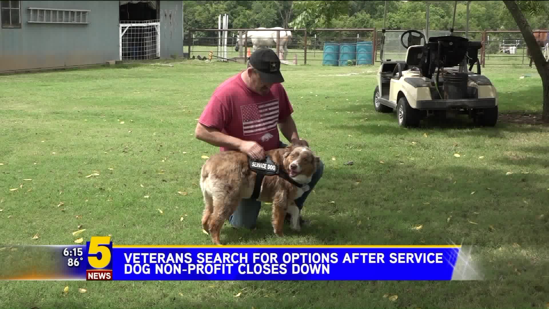 Veterans React To Service Dog Program Ending