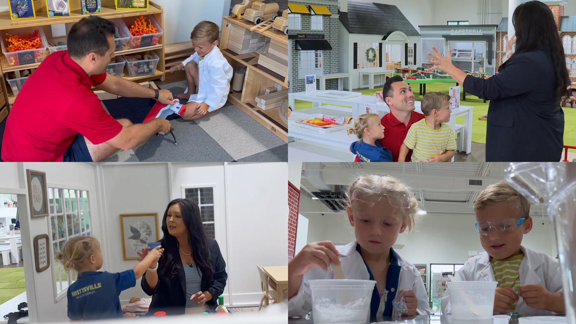 On this episode of Around the Corner, the 5NEWS morning crew played around at the Play Street Museum with some small special guests — Zac's adorable kids!