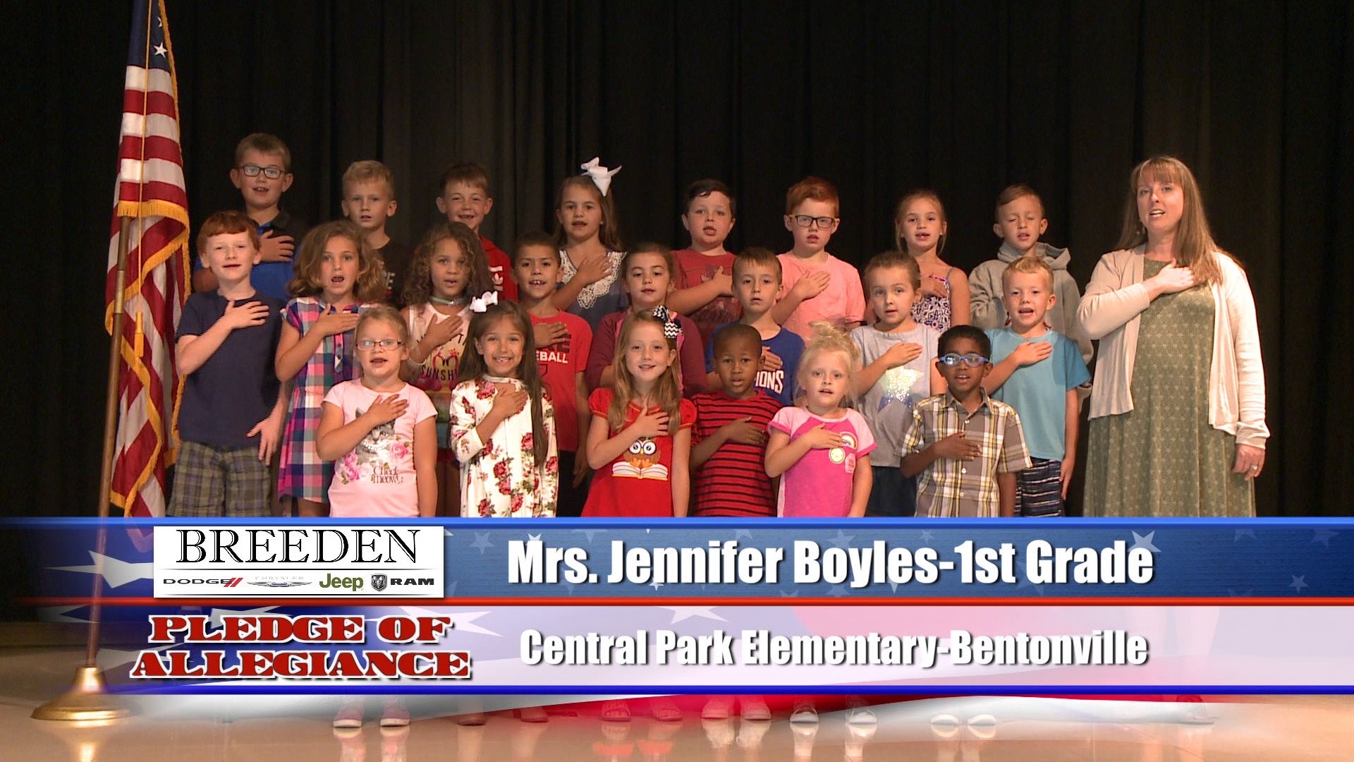 Mrs. Jennifer Boyles  1st Grade  Central Park Elementary  Bentonville