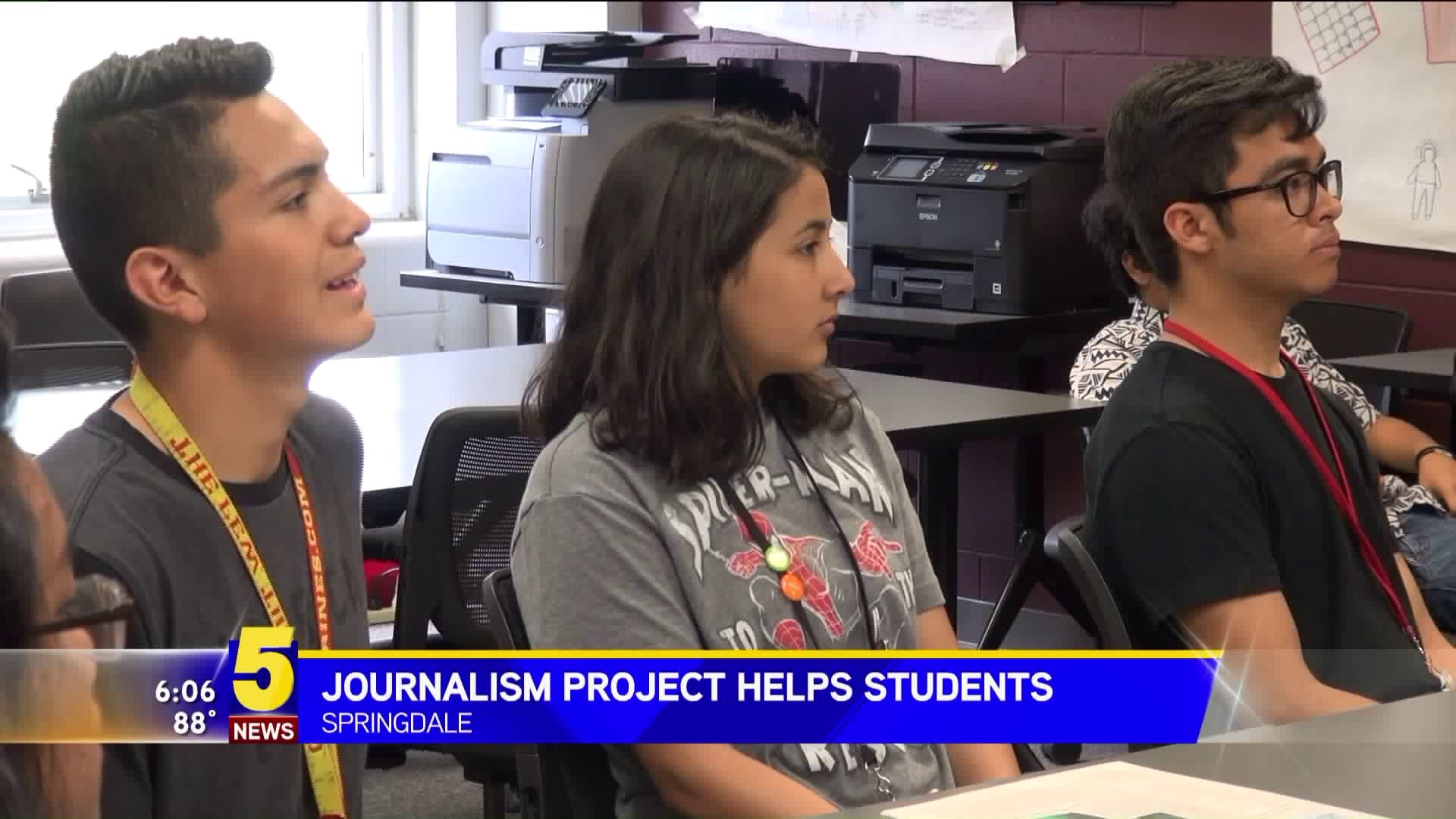 Journalism Project Helps Students