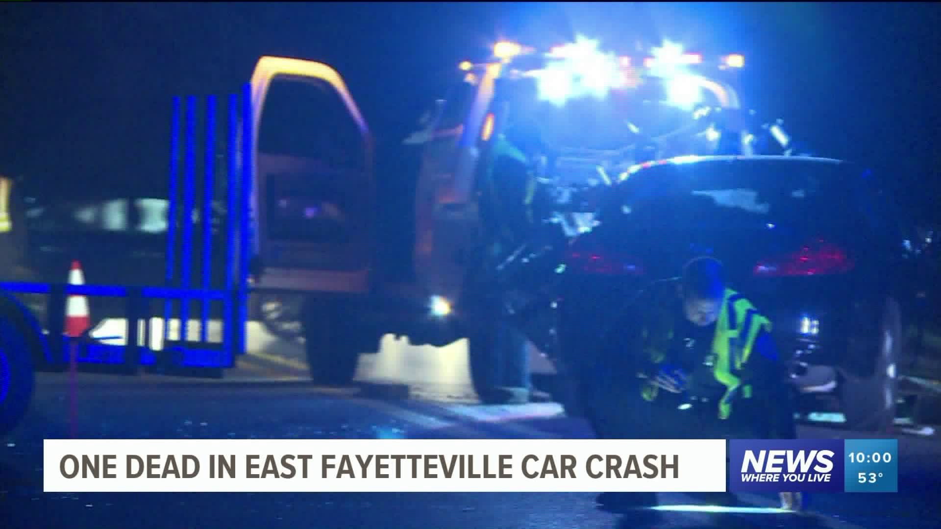 One Woman Dead Following Two Vehicle Accident In Fayetteville