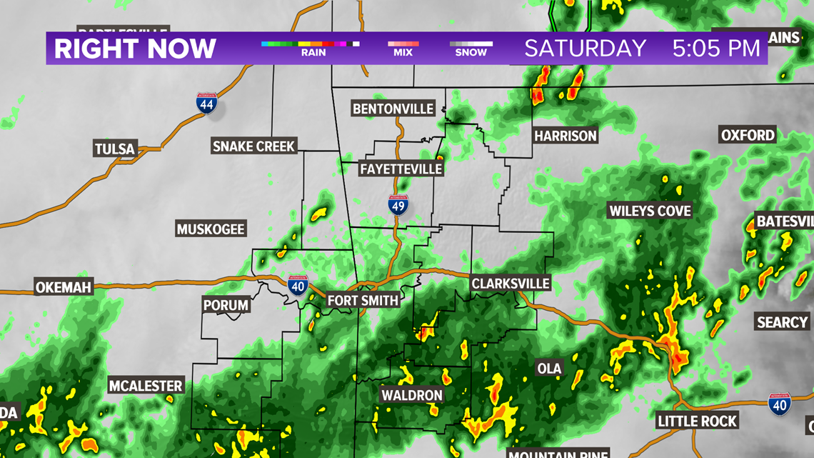 Northwest Arkansas and River Valley weather forecast