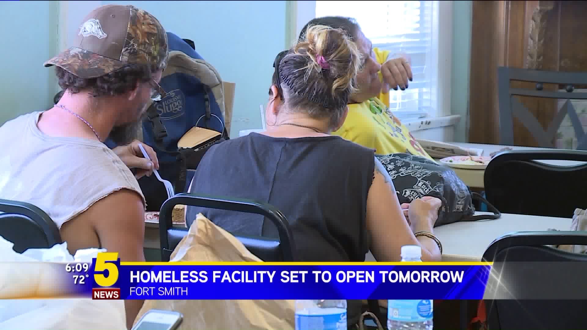 Homeless Facility Set To Open Tomorrow