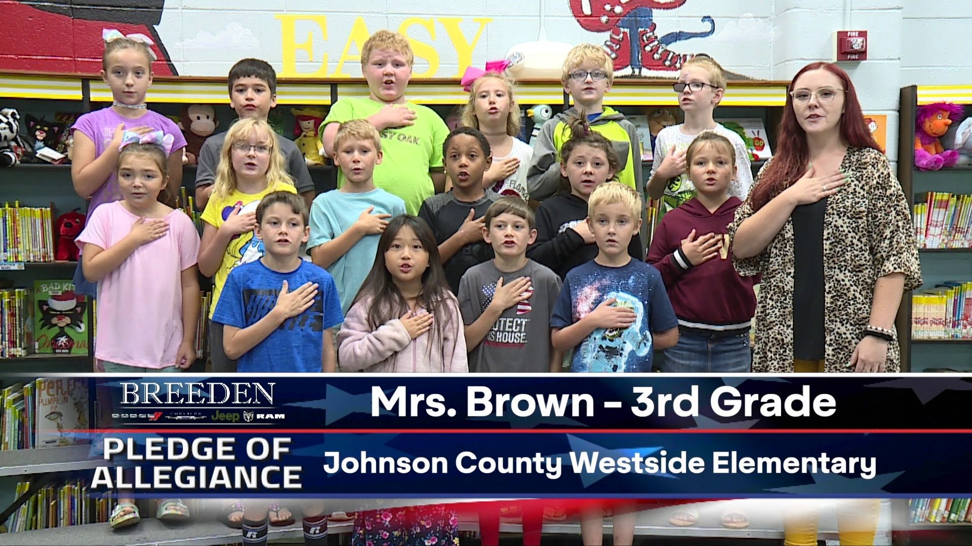 Mrs. Brown 3rd Grade Johnson County Westside Elementary