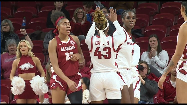 Hogs comeback attempt falls short in loss to Alabama
