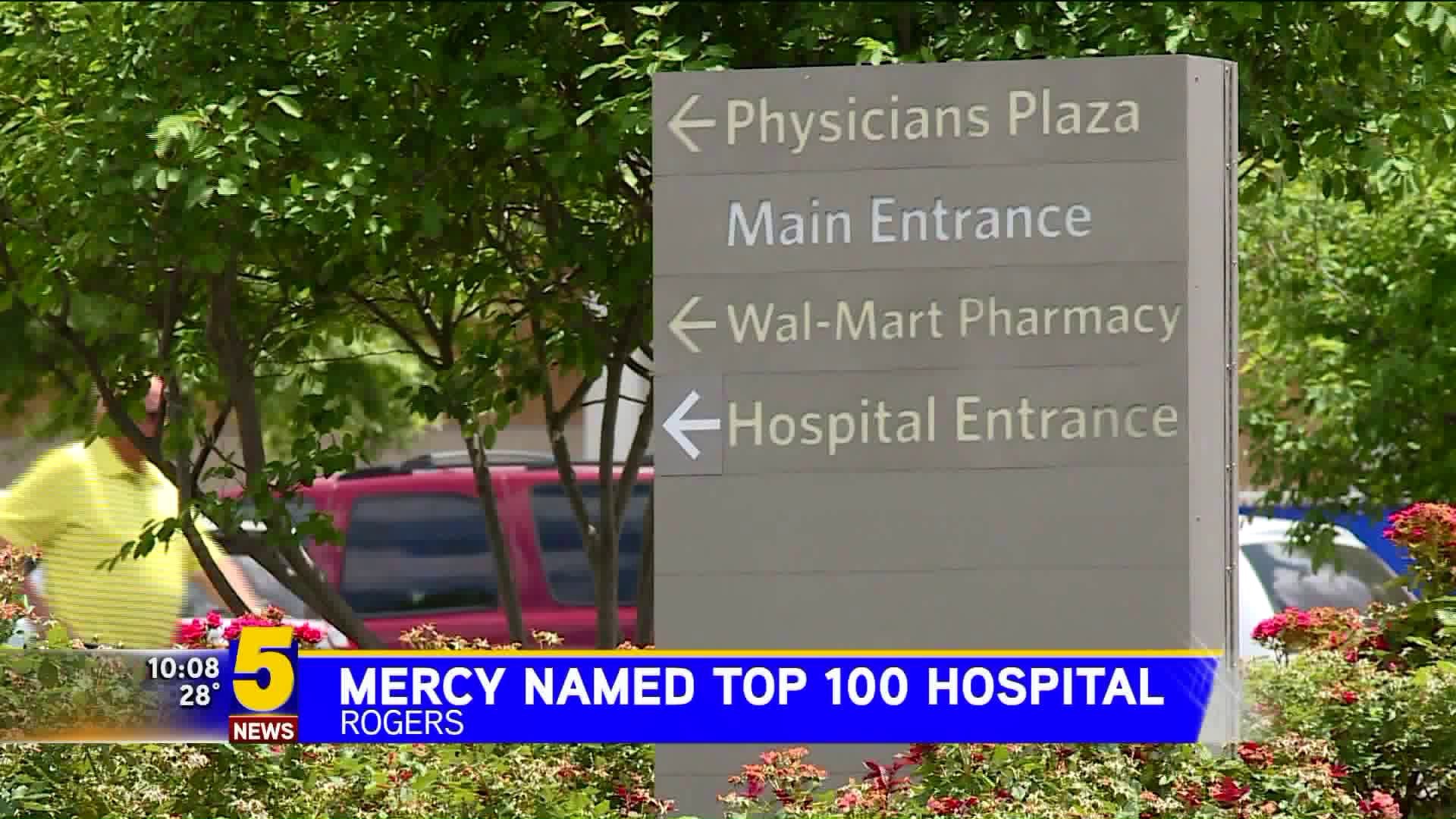 Mercy Named Top 100 Hospital