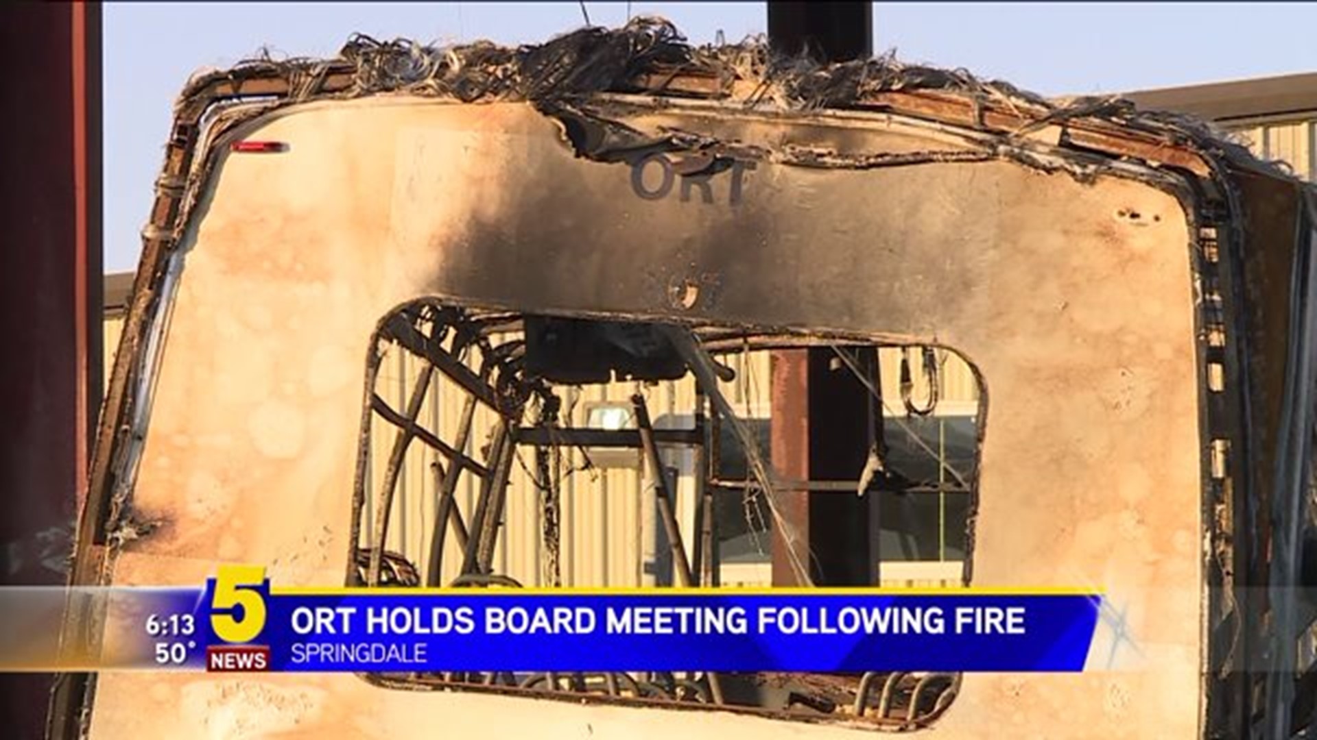 ORT Holds Board Meeting Following Fire