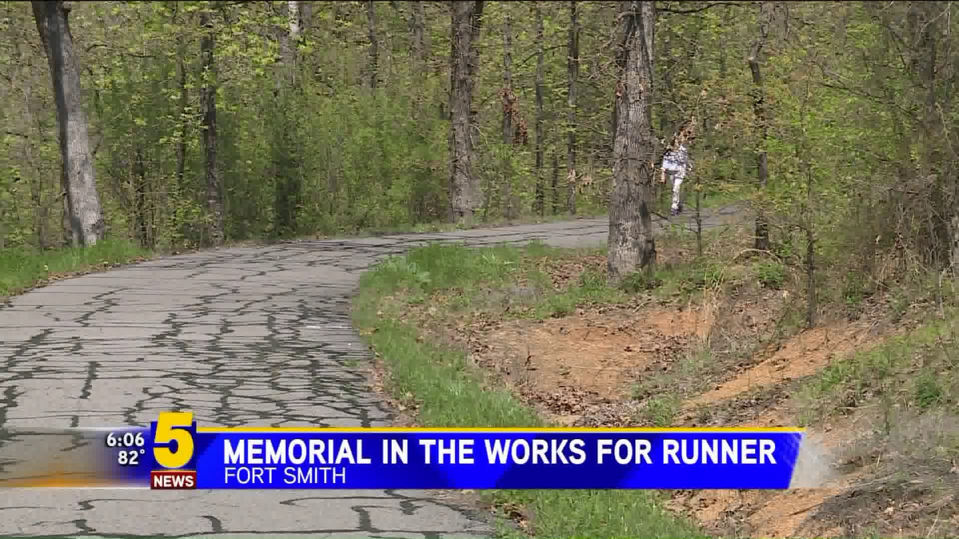 Memorial In The Works For Runner