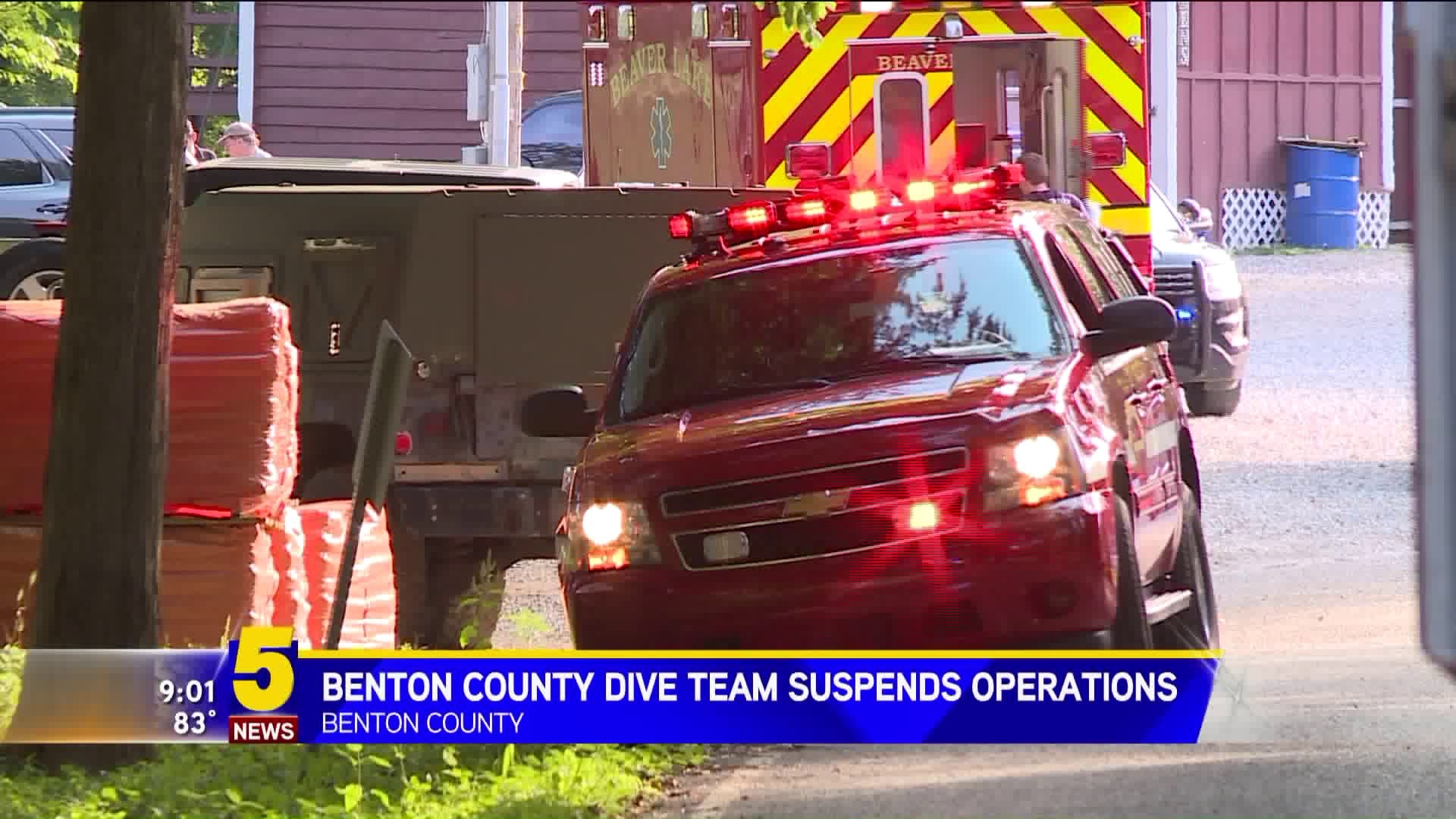 Benton County Dive Team Suspends Operations