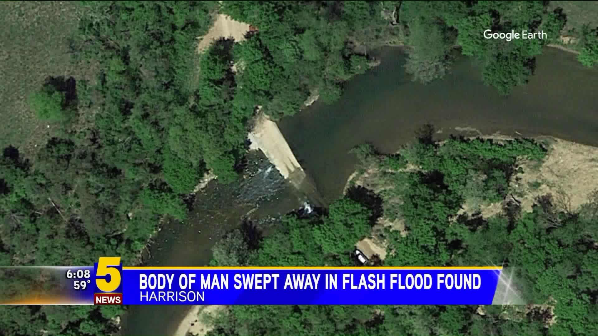 Body Of Arkansas Man Swept Away In Flash Flood Found