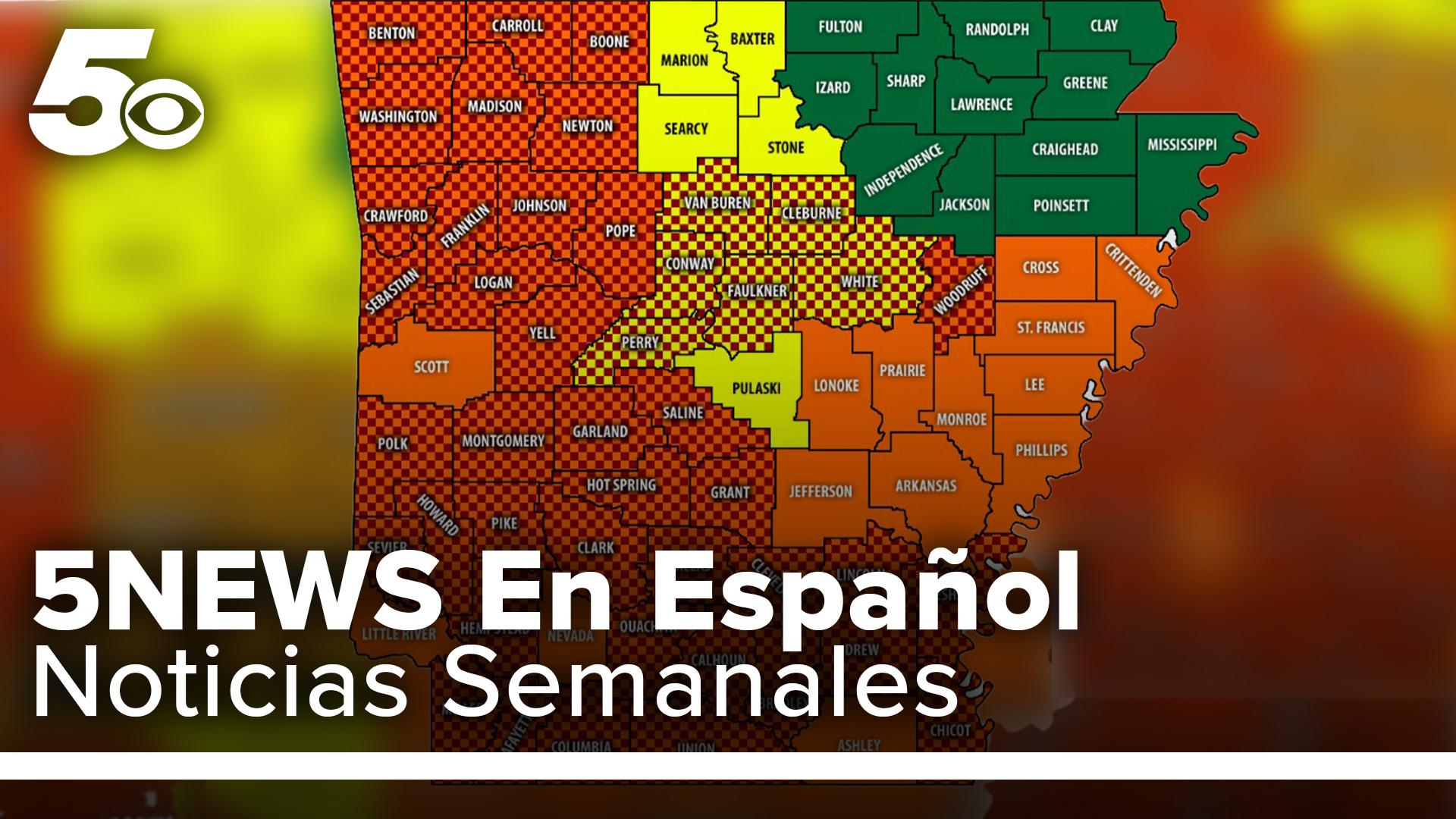 Desde el 30 de septiembre, el oeste de Arkansas esta bajo una prohibicion de quema debido al clima seco, segun los oficiales.