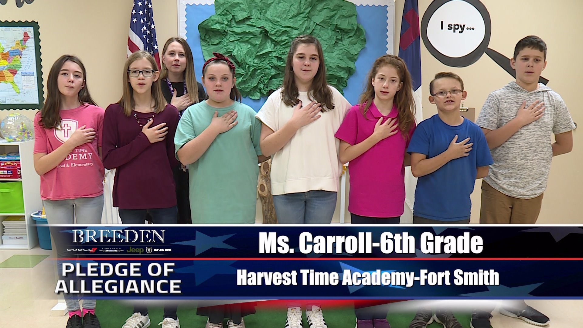 Ms. Carroll  6th Grade Harvest Time Academy, Fort Smith