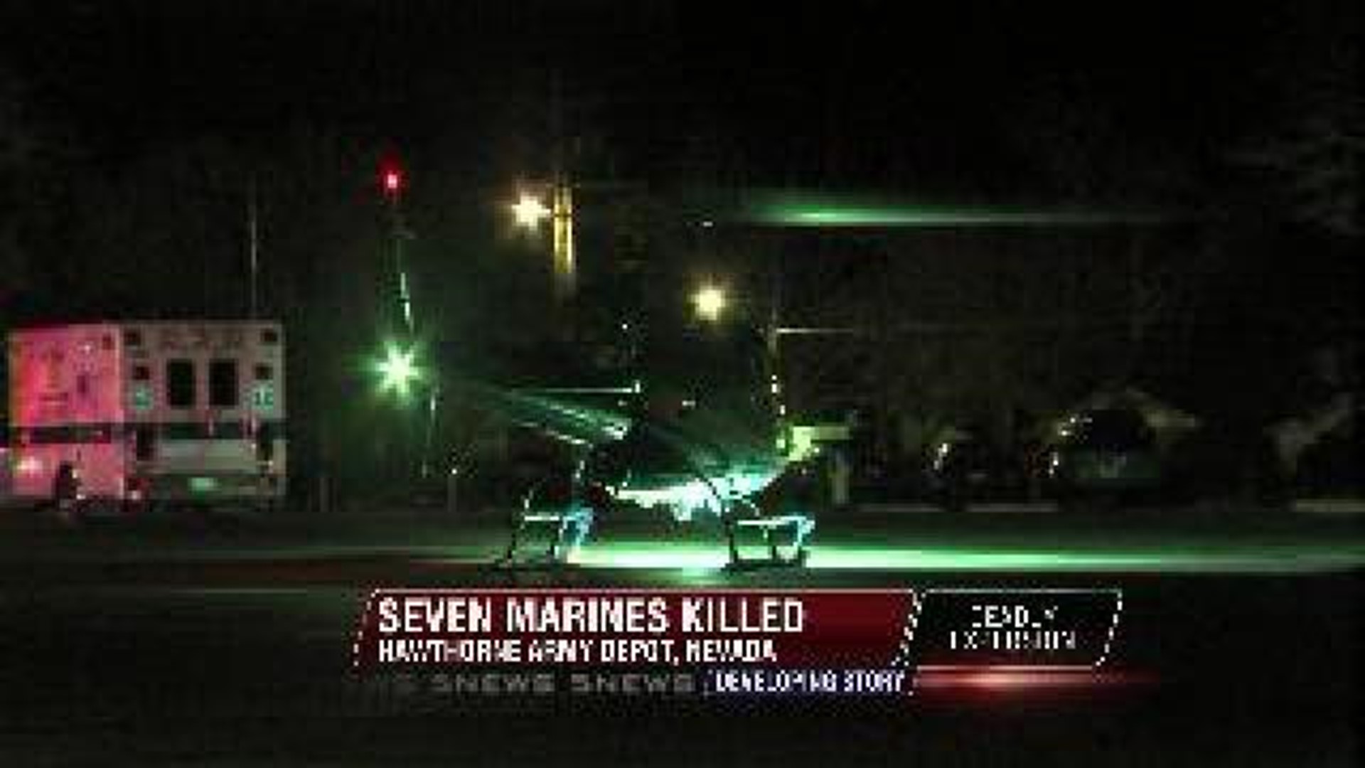 Marines Killed During Exercise