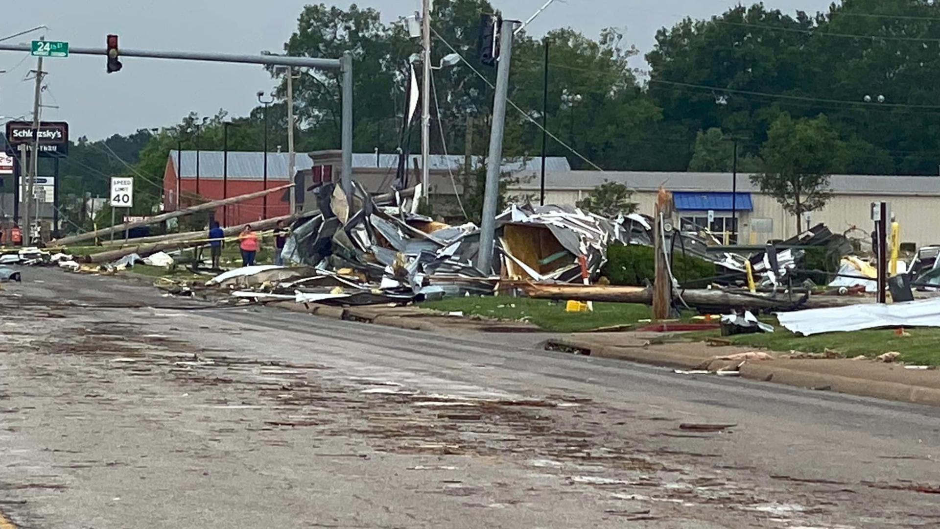 Gov. Sanders announced she will offer assistance to "personally offer assistance and help expedite resources" on May 27.