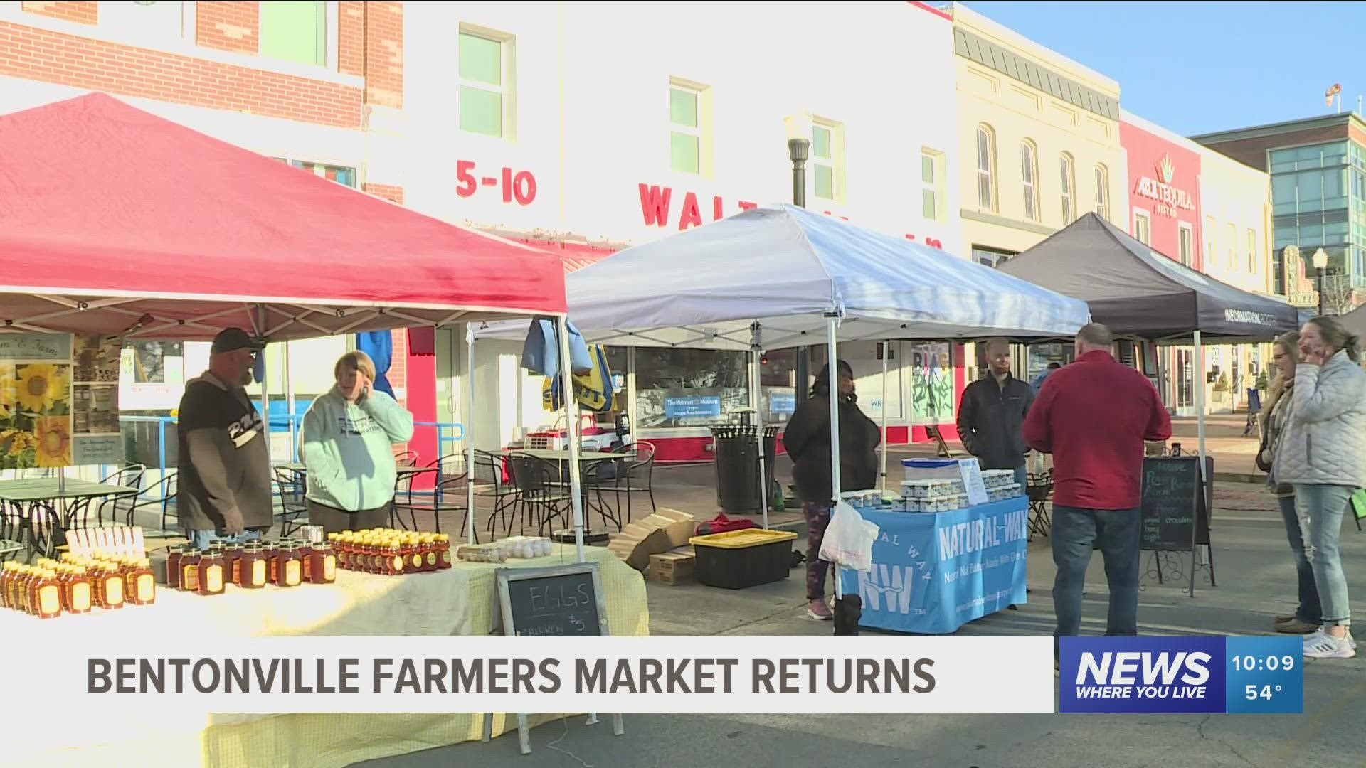 2022 Bentonville Farmers Market season kicks off this Saturday