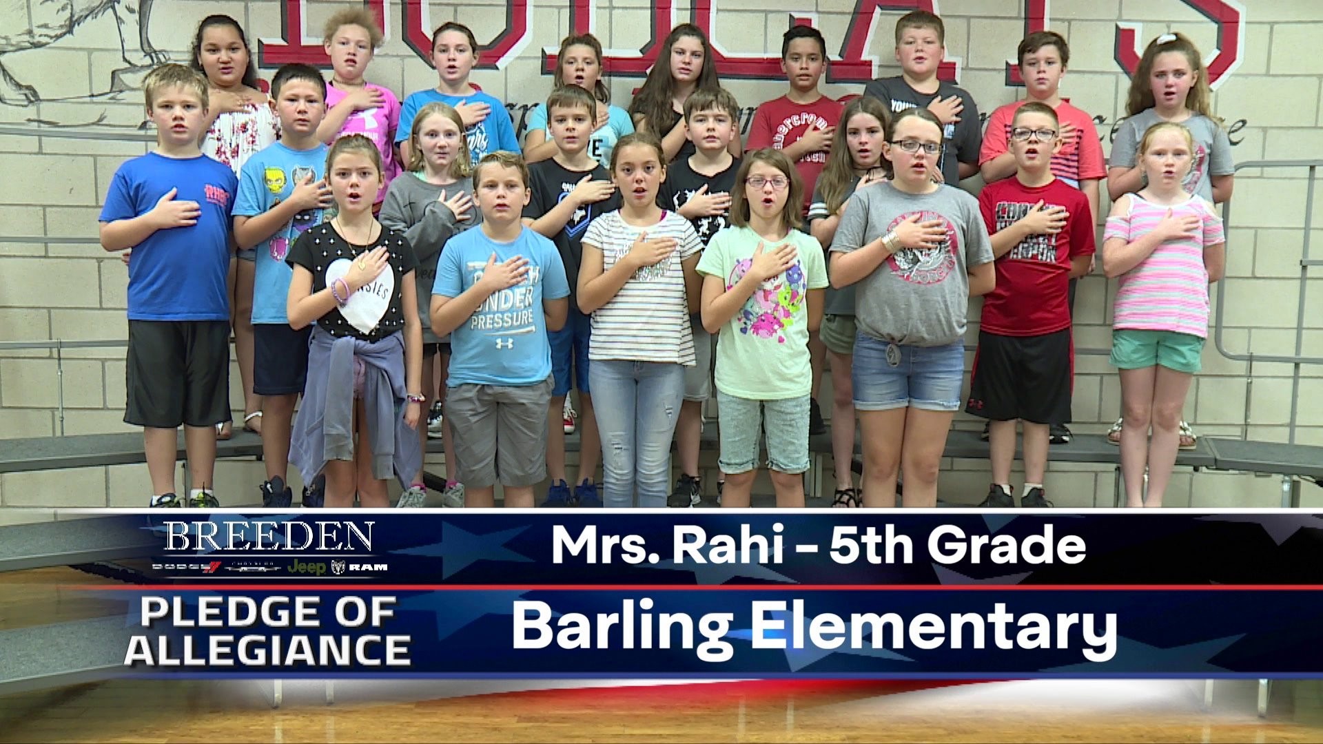 Mrs. Rahi  5th Grade Barling Elementary