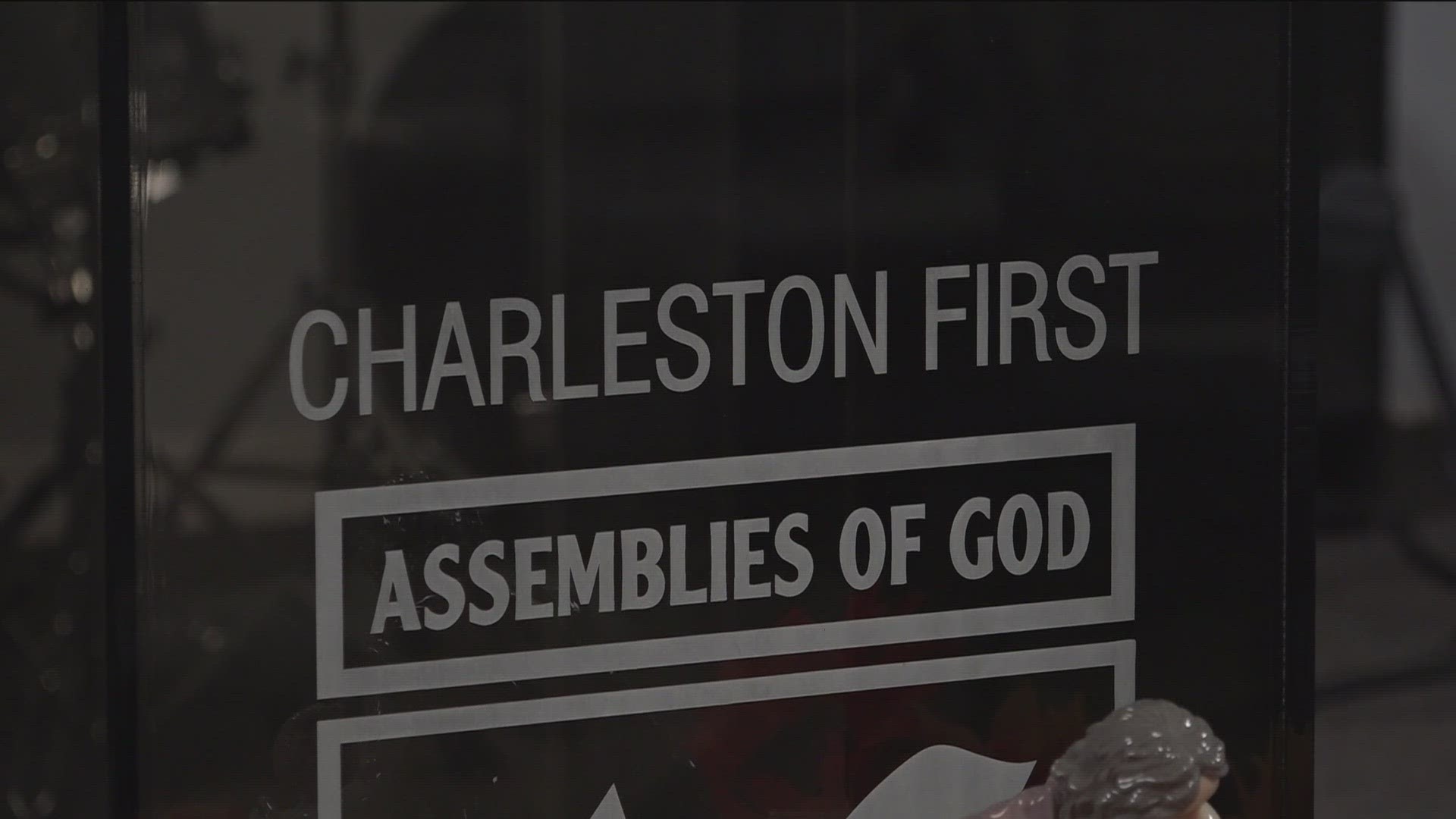 Instruments used for worship, including guitars and the piano, were taken from the Charleston First Assembly of God.