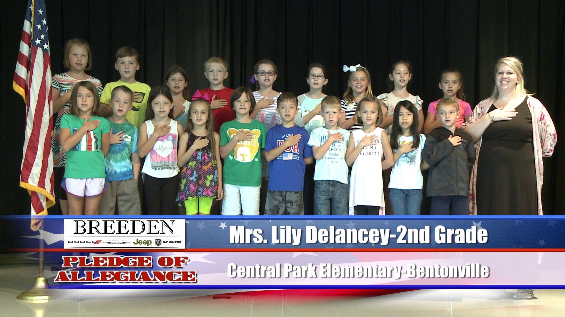 Mrs. Lily Delancey  2nd Grade  Central Park Elementary  Bentonville