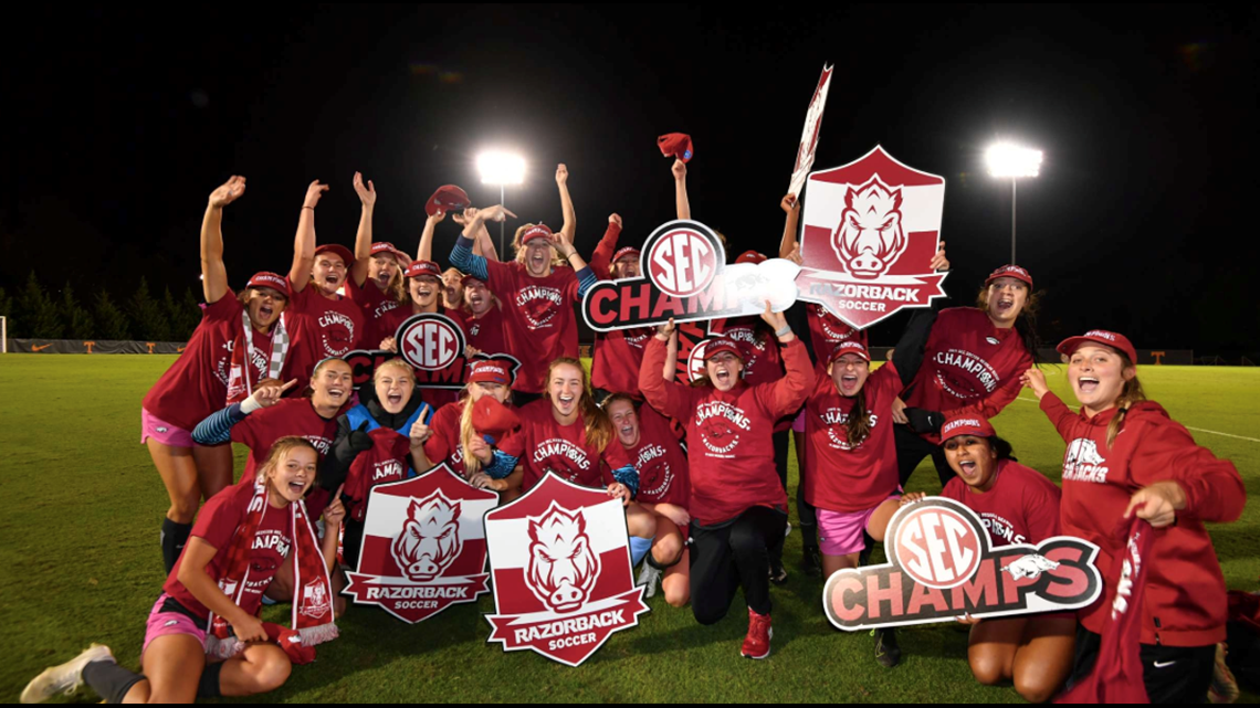Arkansas Claims 1st Ever SEC Soccer Championship