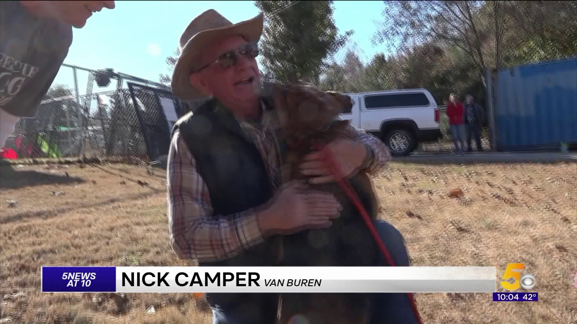 Man In Van Buren Reunites With His Dog After 18 Months Apart