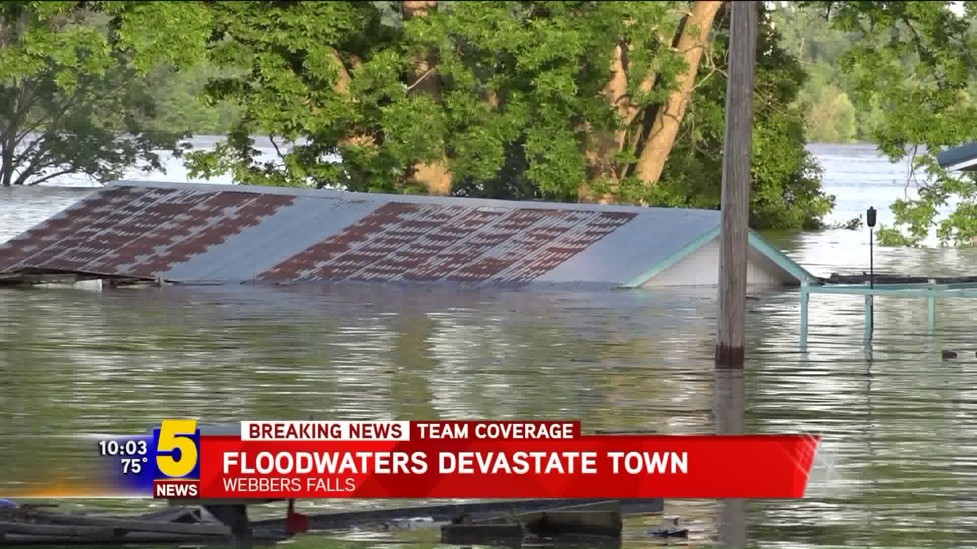 Floodwaters Devastate Webbers Falls