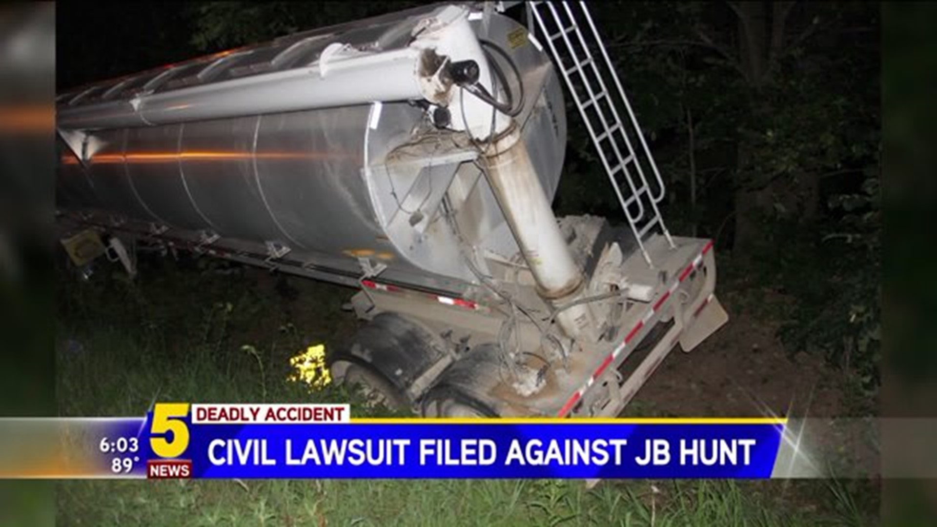 Lawsuit Filed Against JB Hunt In Deadly Accident