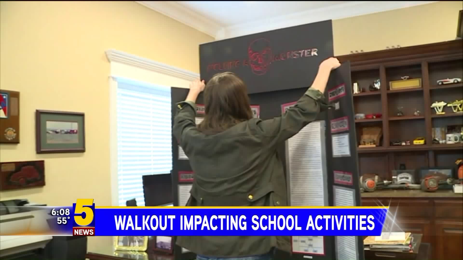 Walkout Impacting School Activities