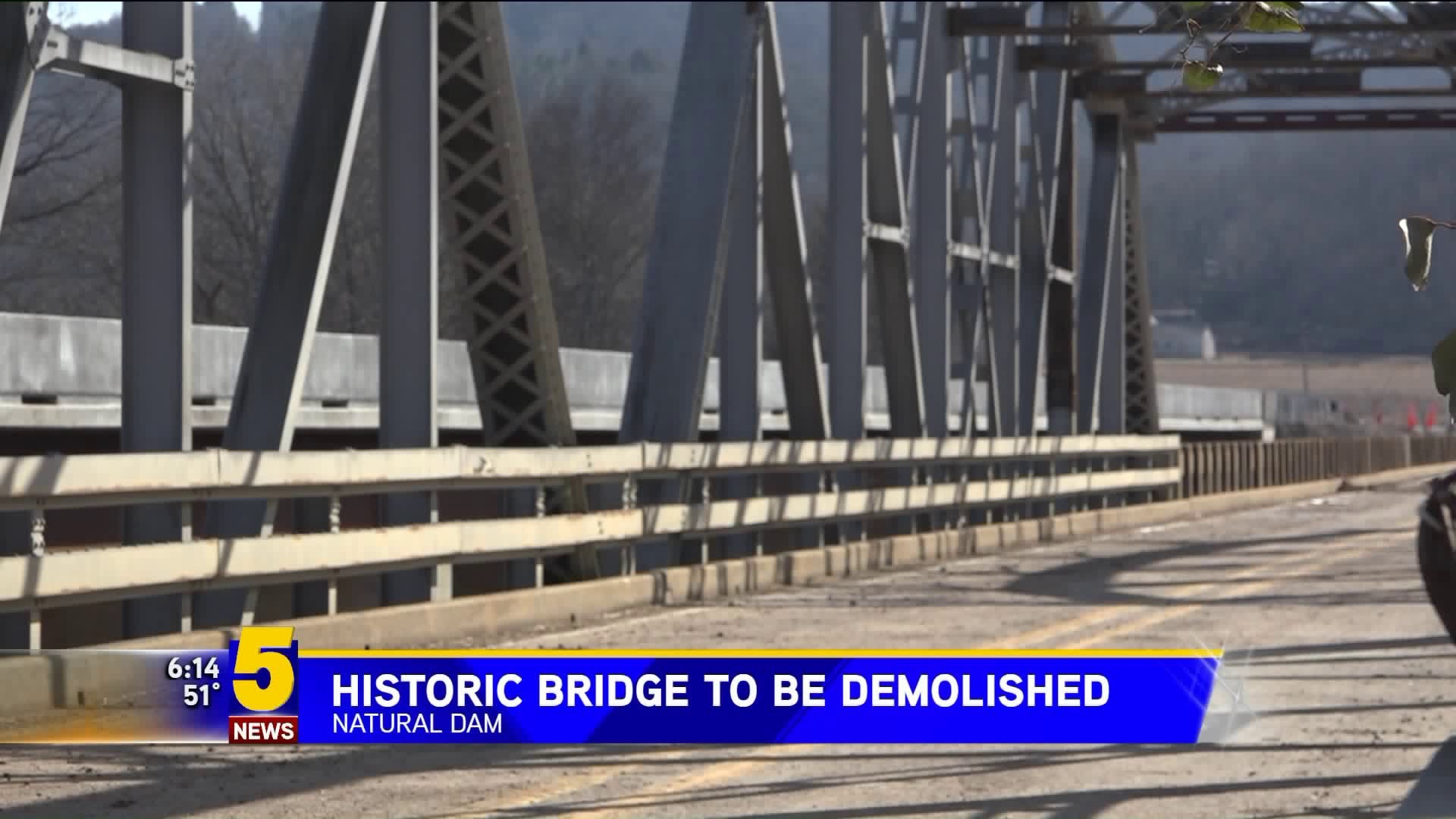 Historic Bridge To Be Demolished
