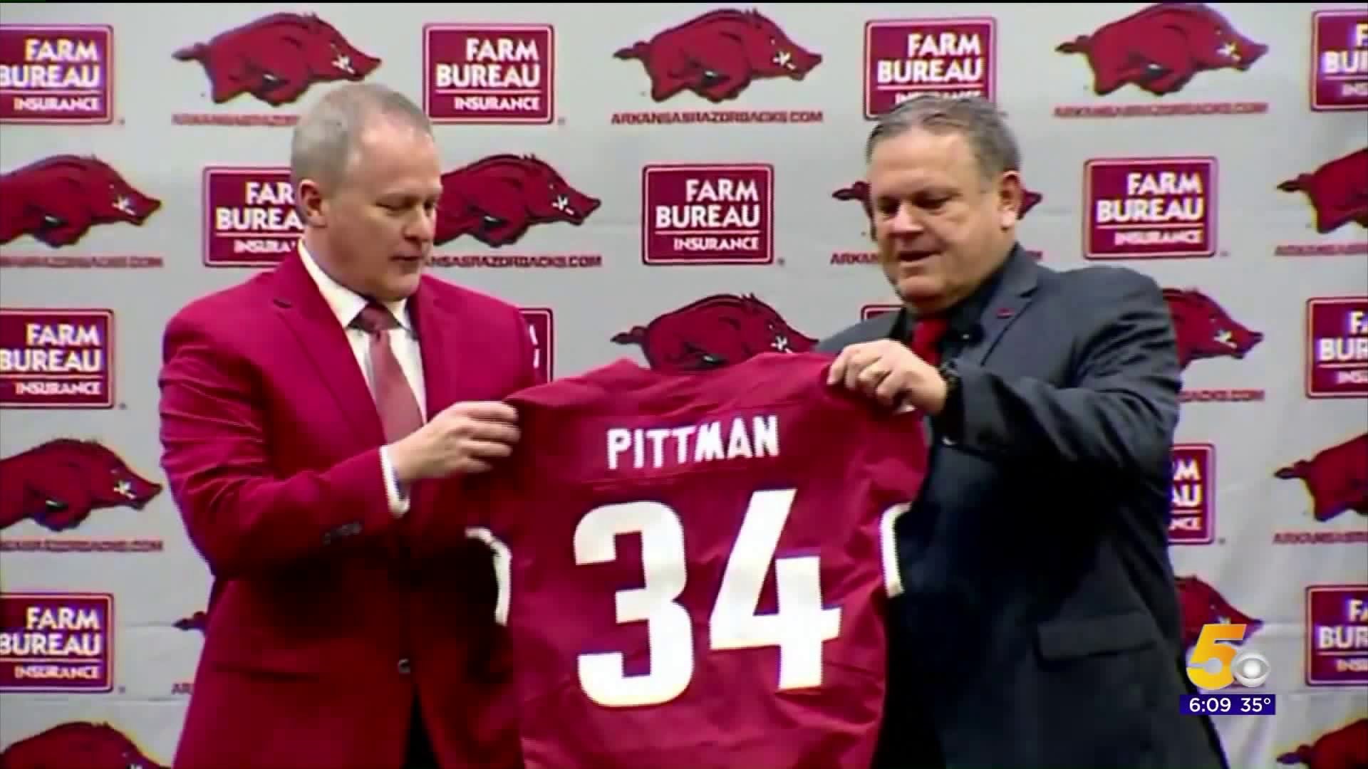 Big Crowd Welcomes Pittman In Introductory Press Conference