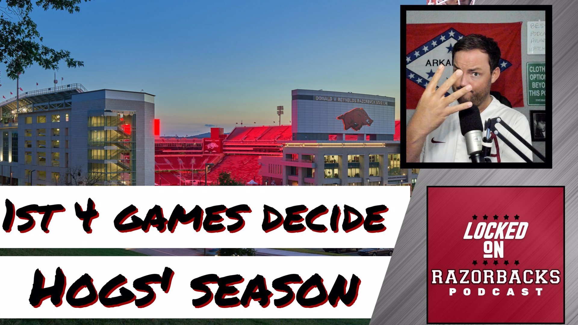 John Nabors dives into the 2022 Razorback Football schedule from beginning to end, how the 1st four games of the year will determine their success.
