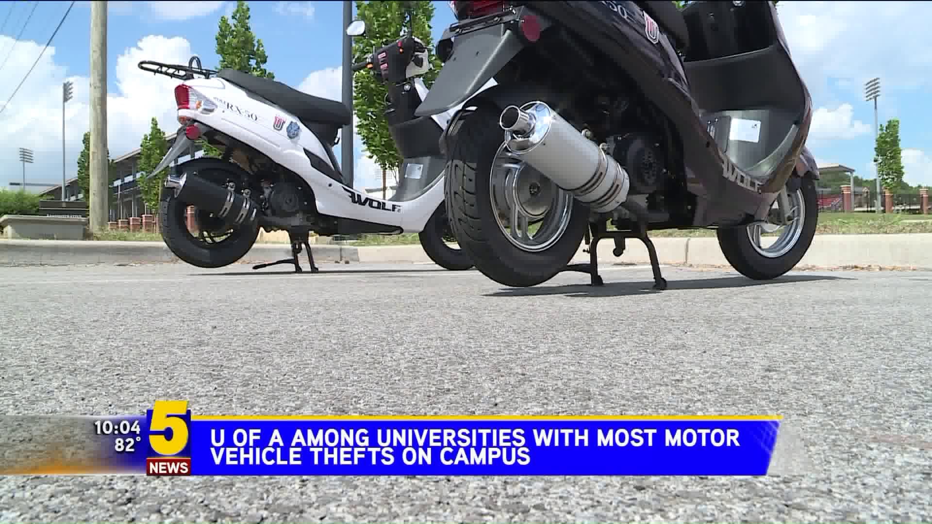 UA Moto Thefts