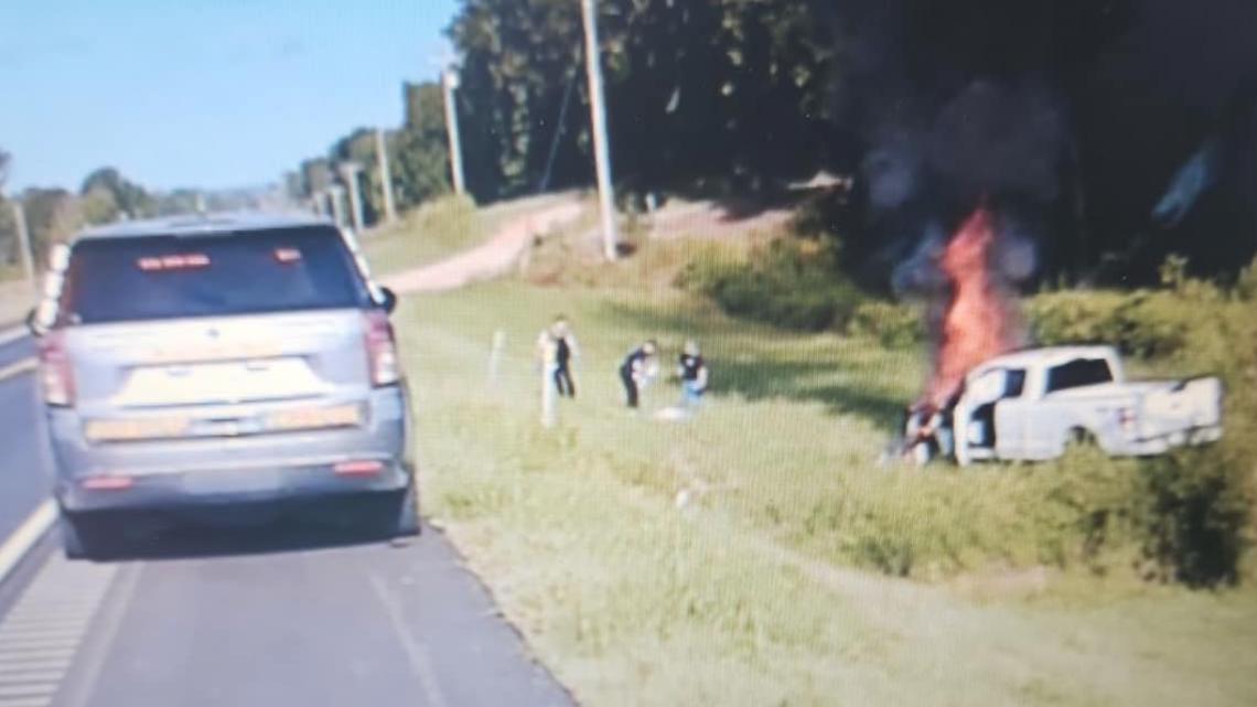 Sequoyah County deputy saves man from burning truck | 5newsonline.com