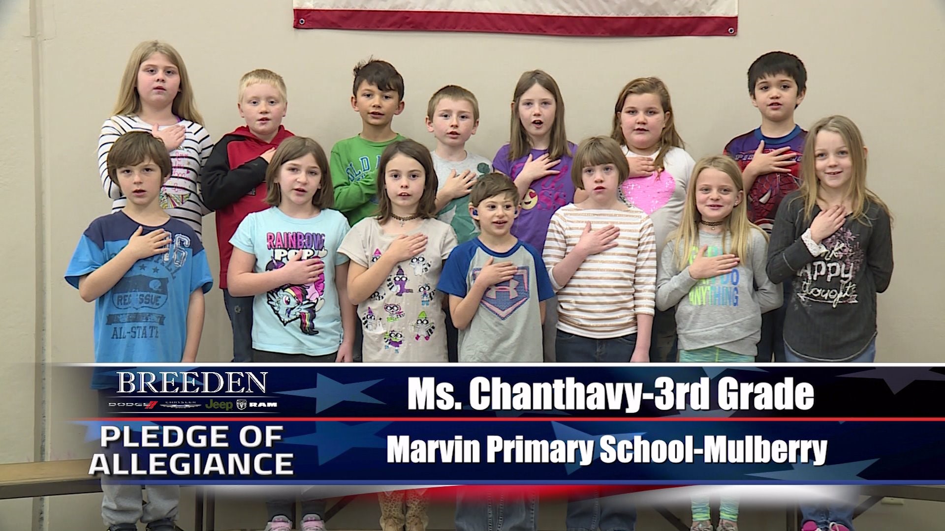 Ms. Chanthavy  3rd Grade Marvin Primary School, Mulberry