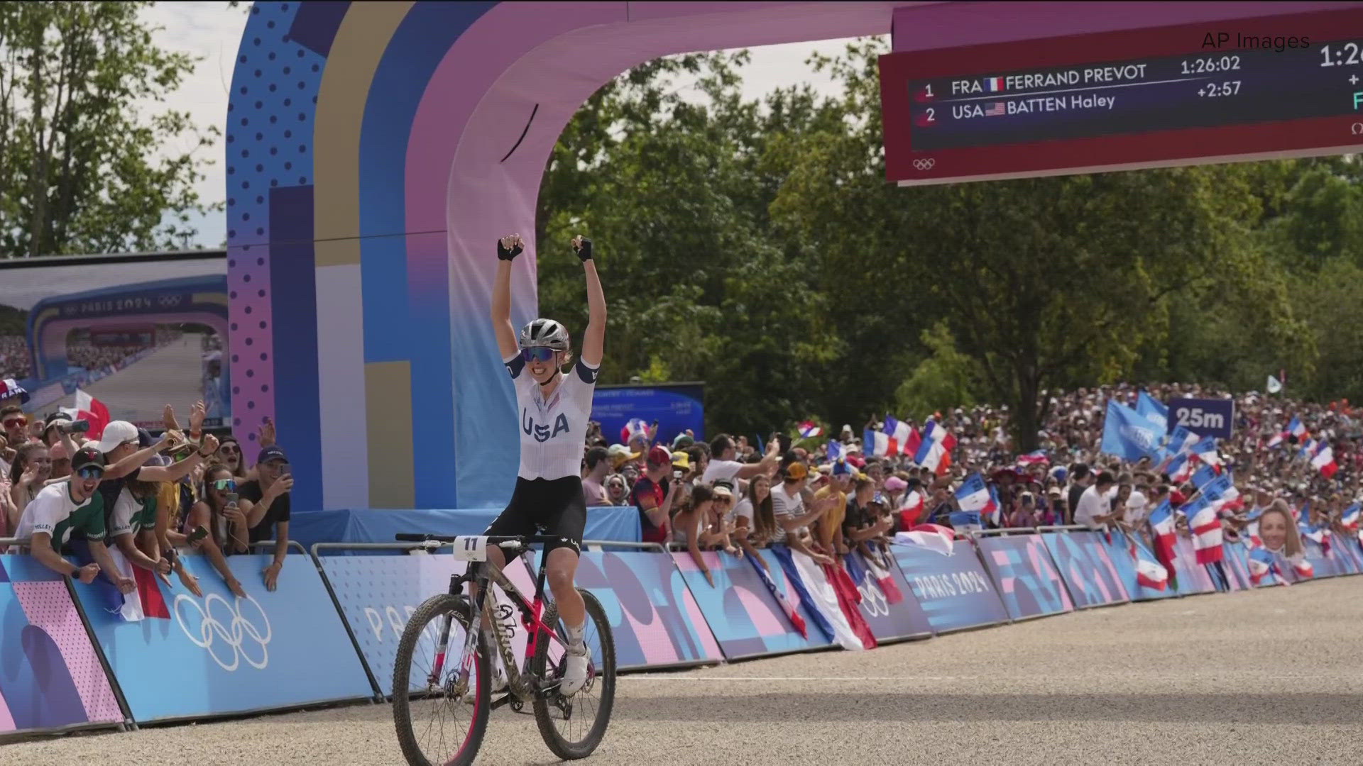 Olympic mountain biker Haley Batten talks silver medal win ...